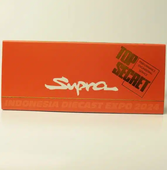 BM Creations 1:64 BMC Toyota Supra (JZA80) X Top Secret -Orange (Indonesia) 64B0433