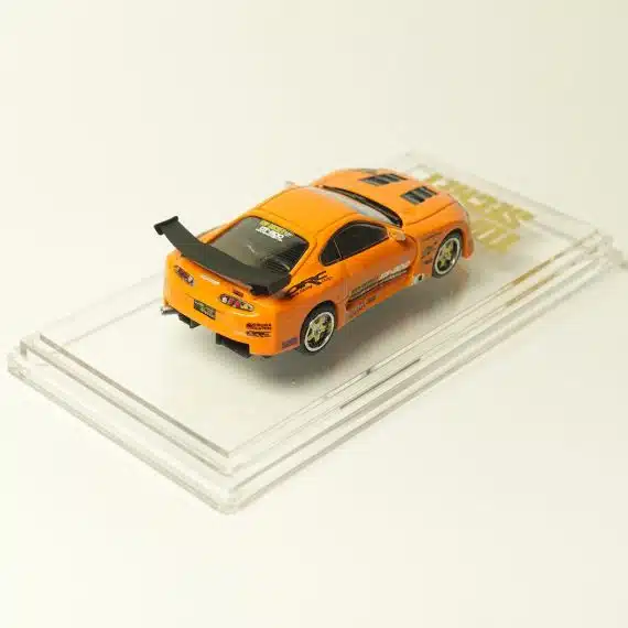 BM Creations 1:64 BMC Toyota Supra (JZA80) X Top Secret -Orange (Indonesia) 64B0433