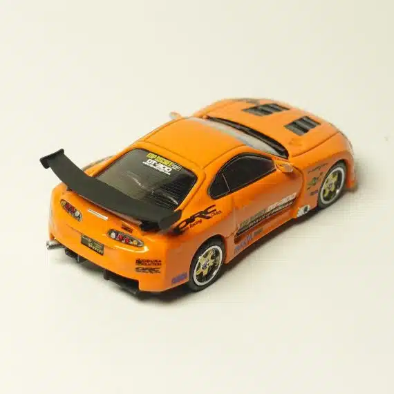 BM Creations 1:64 BMC Toyota Supra (JZA80) X Top Secret -Orange (Indonesia) 64B0433