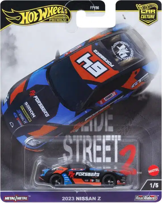 Hot Wheels Premium Car Culture Slide Street 2023 Nissan Z HKC86