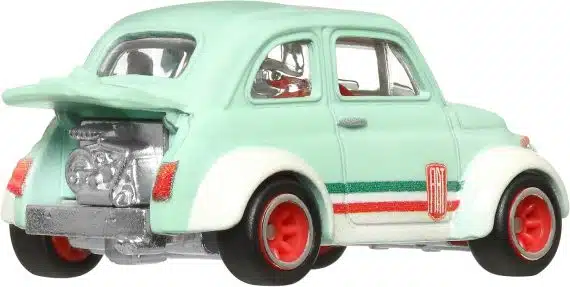 Hot Wheels Premium Boulevard '60s Fiat 500D Modifiado
