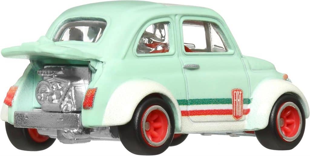 Hot Wheels Premium Boulevard '60s Fiat 500D Modifiado