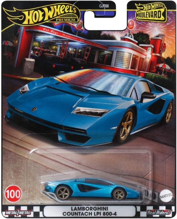 Hot Wheels Premium Boulevard Lamborghini Countach LPI 800-4