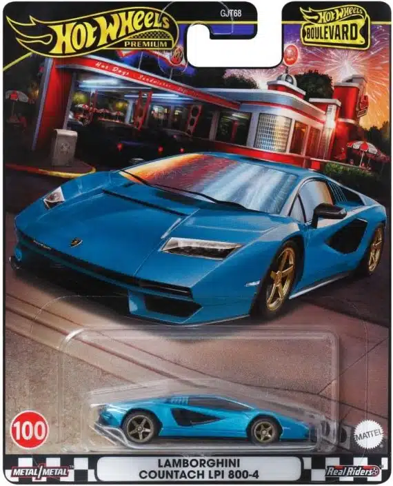 Hot Wheels Premium Boulevard Lamborghini Countach LPI 800-4