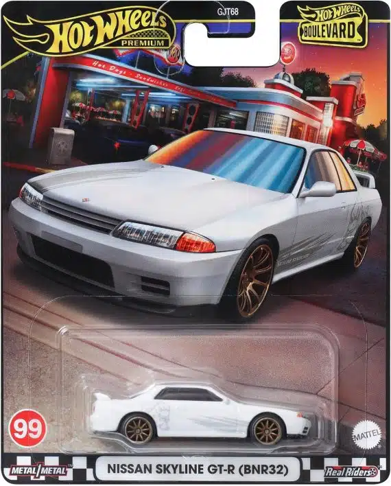 Hot Wheels Premium Boulevard Nissan Skyline GT-R (BNR32) HRT74