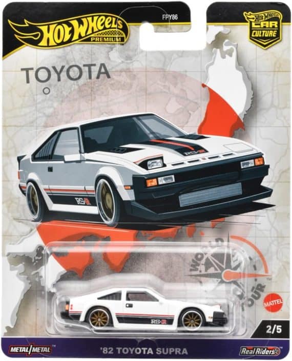 Hot Wheels Premium Car Culture World Tour '82 Toyota Supra