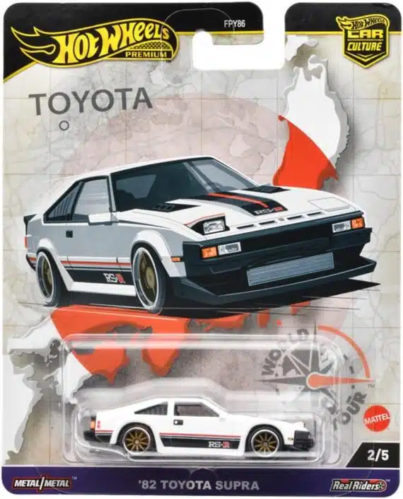 Hot Wheels Premium Car Culture World Tour '82 Toyota Supra