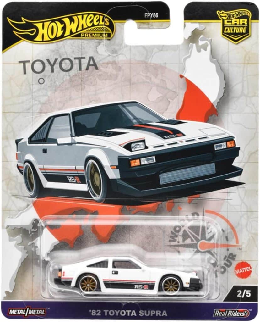Hot Wheels Premium Car Culture World Tour '82 Toyota Supra