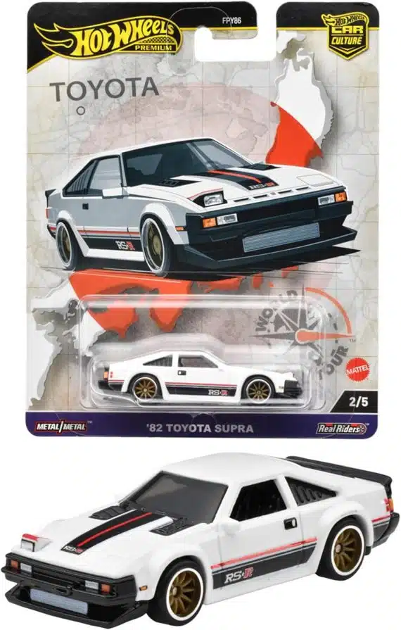 Hot Wheels Premium Car Culture World Tour '82 Toyota Supra