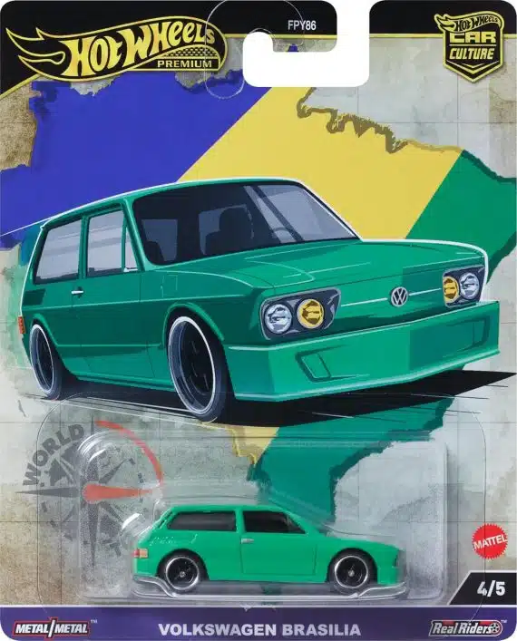 Hot Wheels Premium Car Culture World Tour Volkswagen Brasilia
