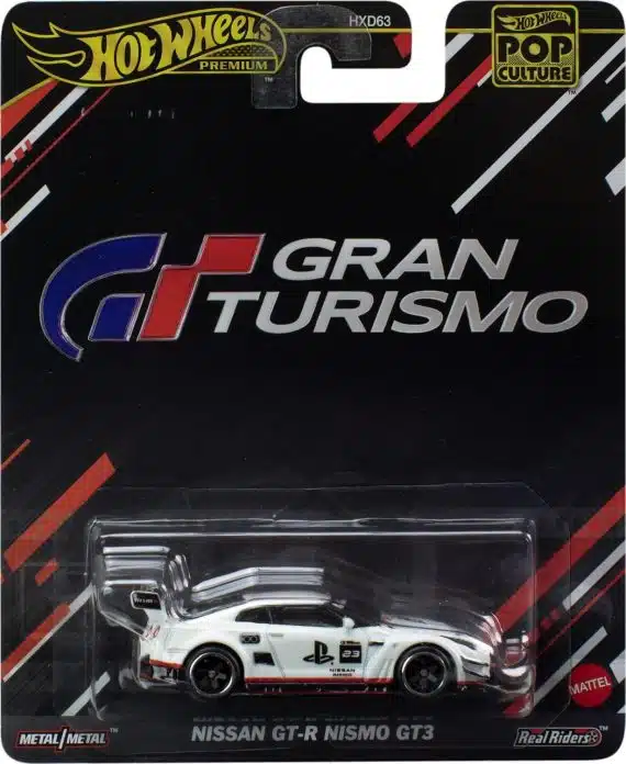 Hot Wheels Premium POP Culture Gran Turismo - Nissan GT-R NISMO GT3 HVJ34