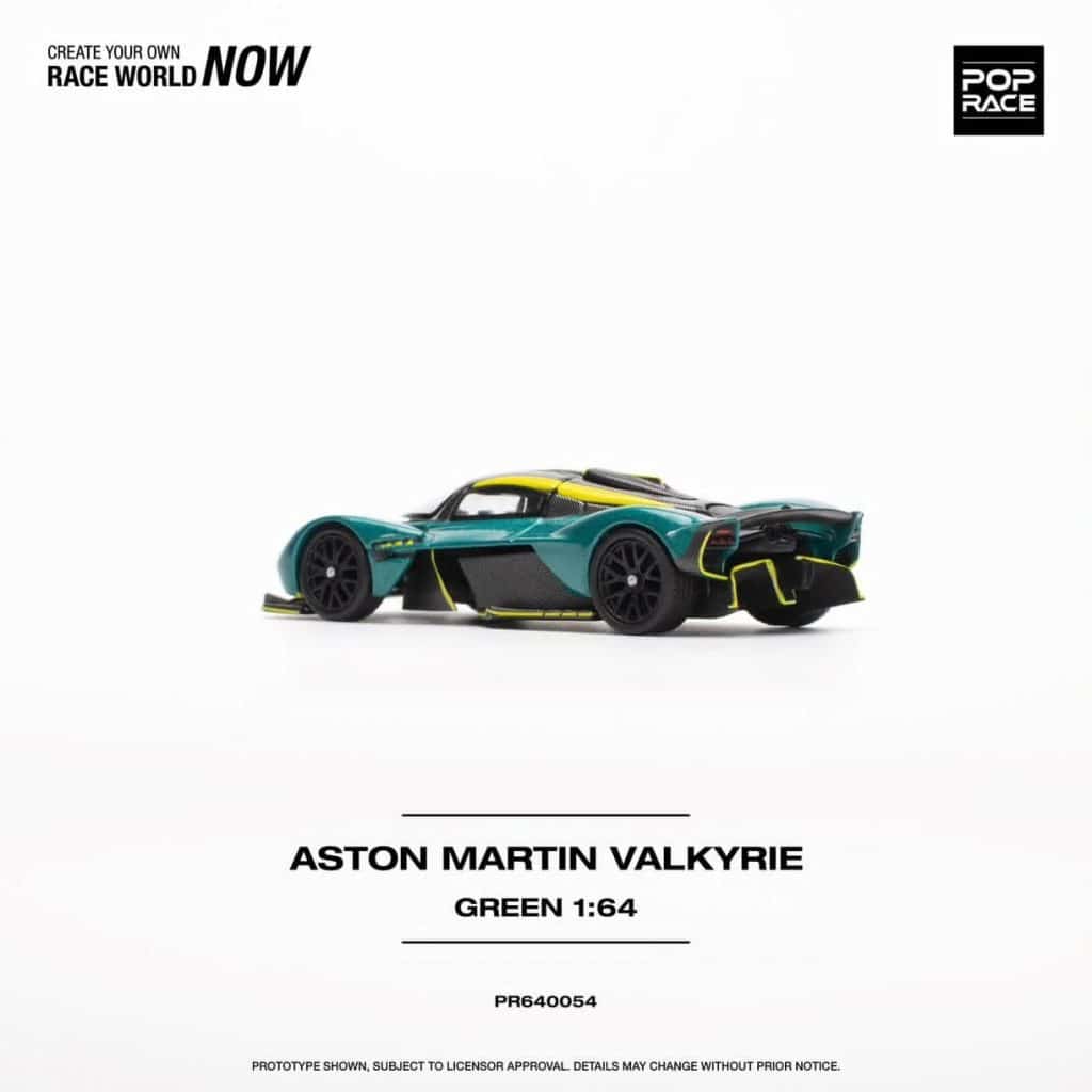 POP RACE 1:64 Aston Martin Valkyrie PR640054