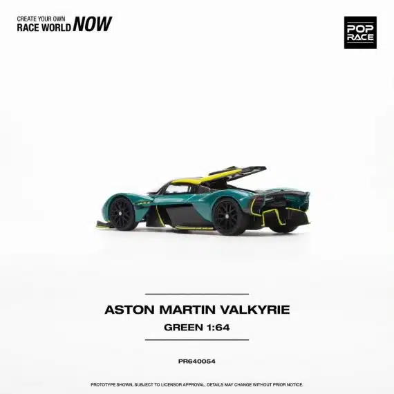 POP RACE 1:64 Aston Martin Valkyrie PR640054