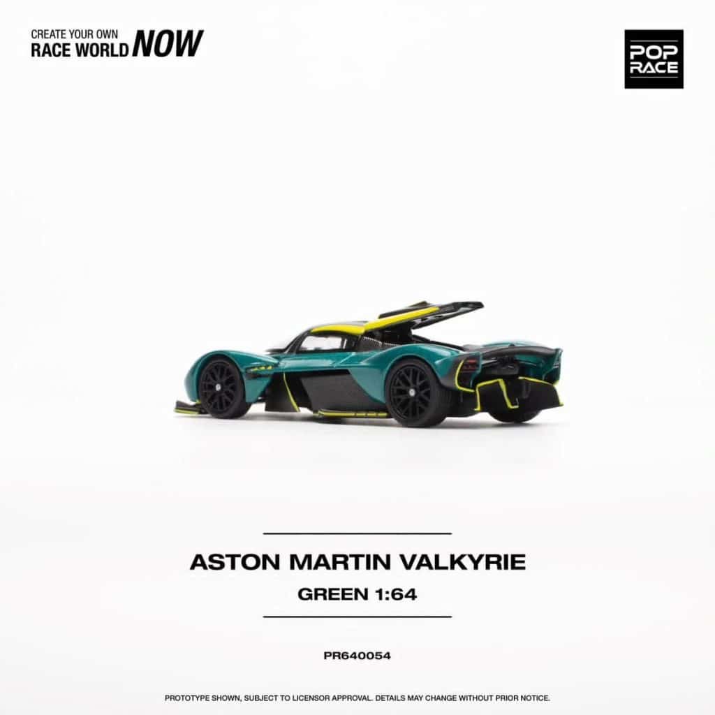 POP RACE 1:64 Aston Martin Valkyrie PR640054