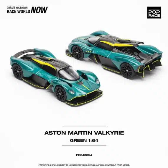POP RACE 1:64 Aston Martin Valkyrie PR640054