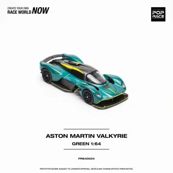 POP RACE 1:64 Aston Martin Valkyrie PR640054