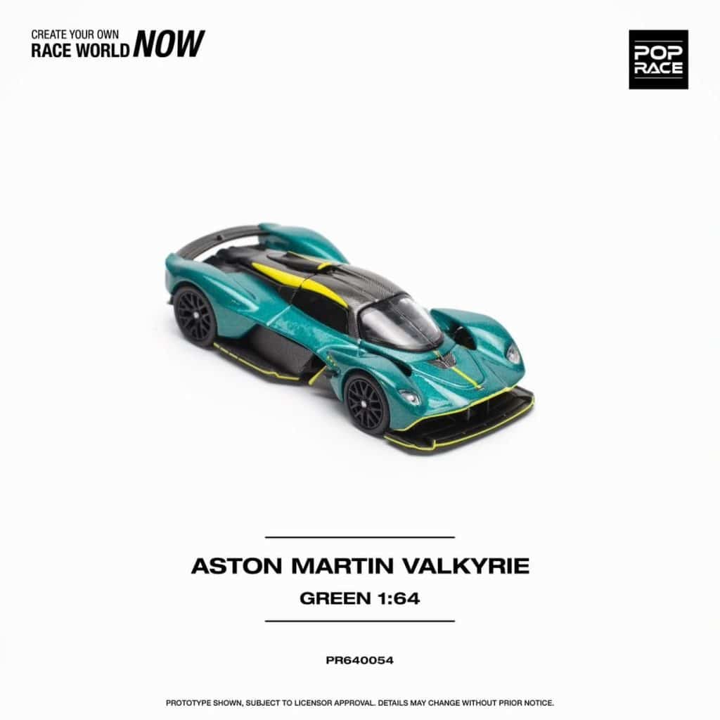 POP RACE 1:64 Aston Martin Valkyrie PR640054