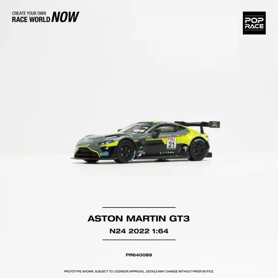 POP RACE 1:64 Aston Martin GT3 PR640089