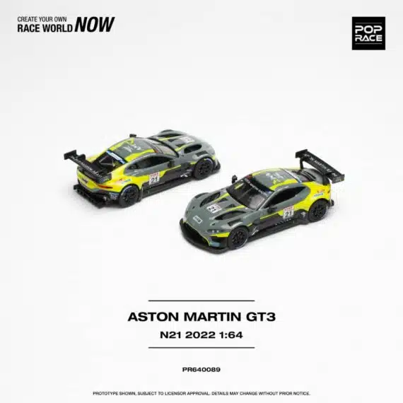POP RACE 1:64 Aston Martin GT3 PR640089