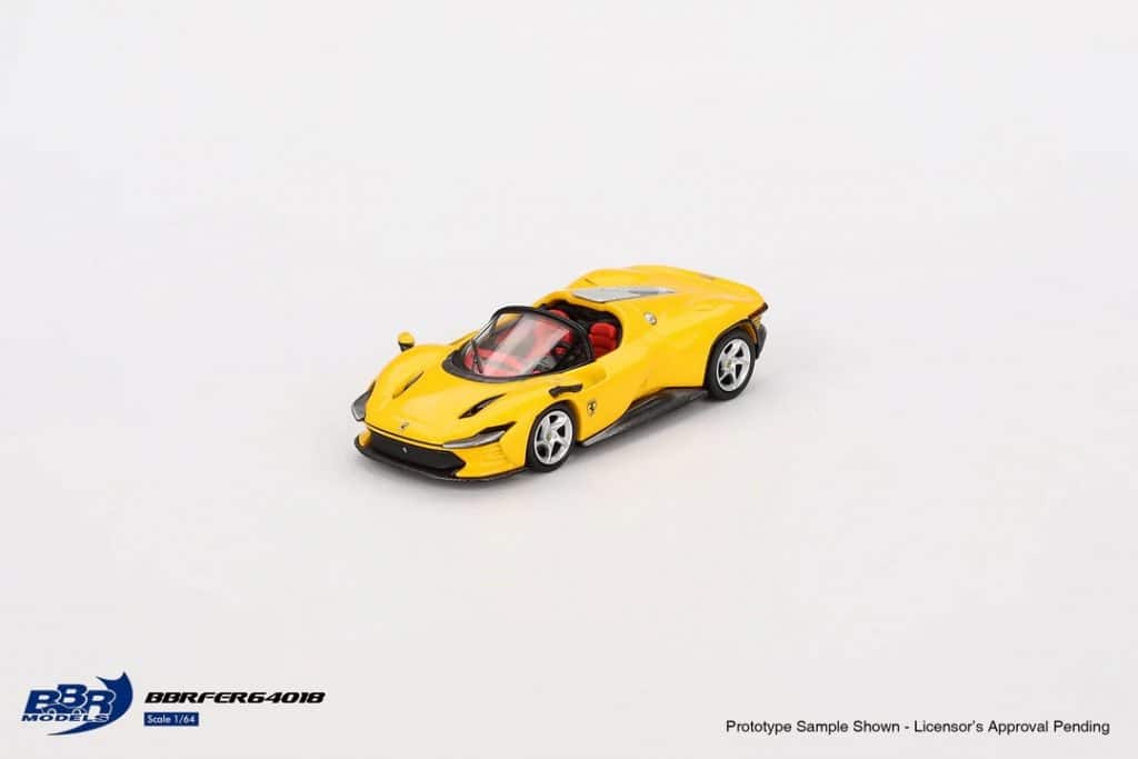 Ferrari Daytona SP3 Giallo Modena BBRFER64018