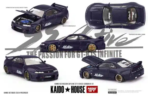 Kaido House Nissan Skyline GT-R (R33) Active Carbon R V2 KHMG163