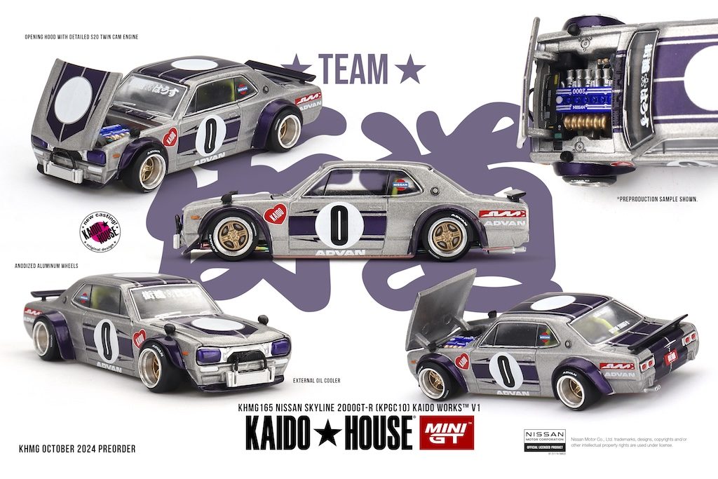 Kaido House Nissan Skyline GT-R (KPGC10) Kaido Works V1 KHMG165