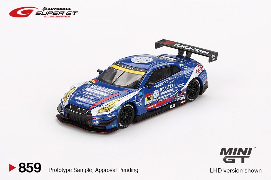 Nissan GT-R NISMO GT3 #56 " REALIZE NISSAN MECHANIC CHALLENGE GT-R" KONDO RACING 2023 SUPER GT SERIES