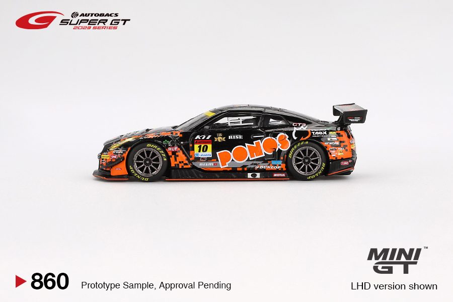 Nissan GT-R NISMO GT3 #10 "PONOS GAINER GT-R" GAINER 2023 SUPER GT SERIES