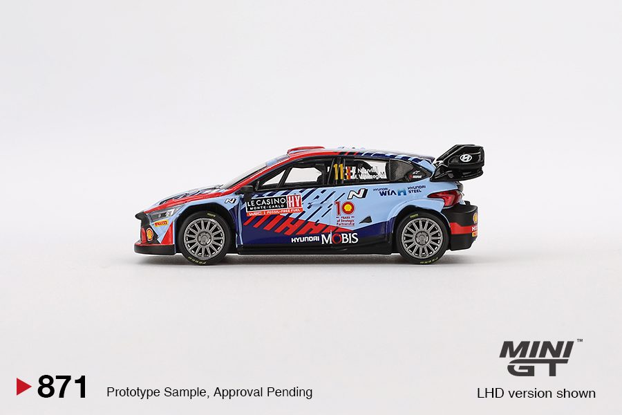Hyundai i20 N Rally1 Hybrid #11 2024 Rallye Monte-Carlo Winner