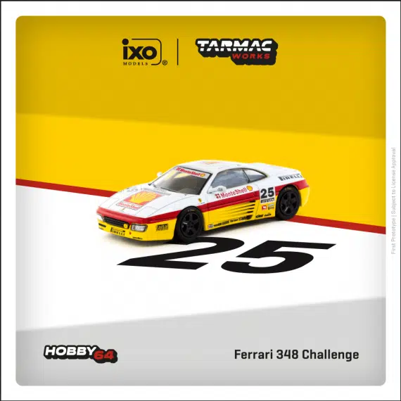Ferrari 348 Challenge Italian GT 1994 Oscar Larrauri T64-082-94IGT25