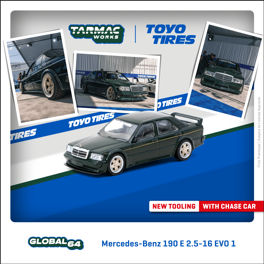 Mercedes-Benz 190 E 2.5-16 EVO 1 TOYO TIRES T64G-057-TOYO