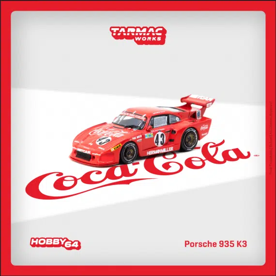 Tarmac Works 1:64 HOBBY64 Porsche 935 K3 24h of Le Mans 1981 Bob Akin