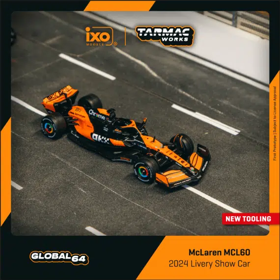 McLaren MCL60 2024 Livery Show Car T64G-F070-2024