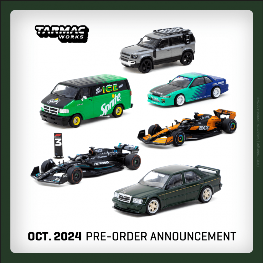Tarmac Works Oct 2024 Pre-Order