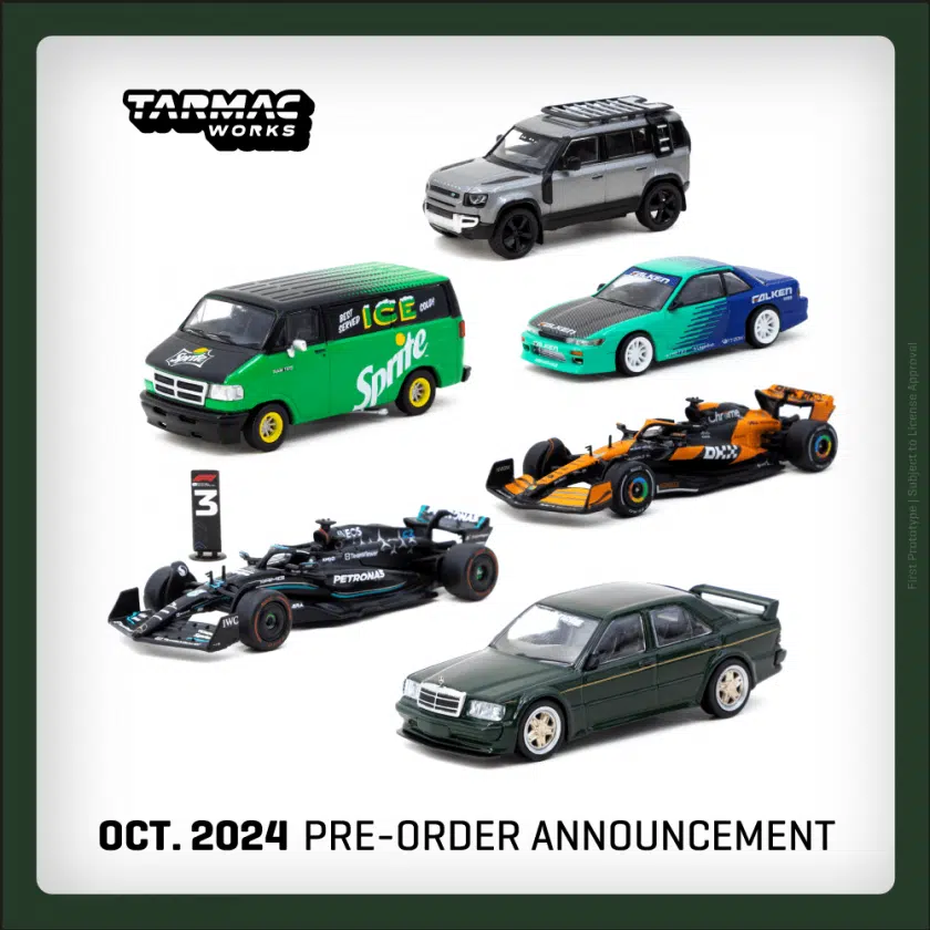Tarmac Works Oct 2024 Pre-Order
