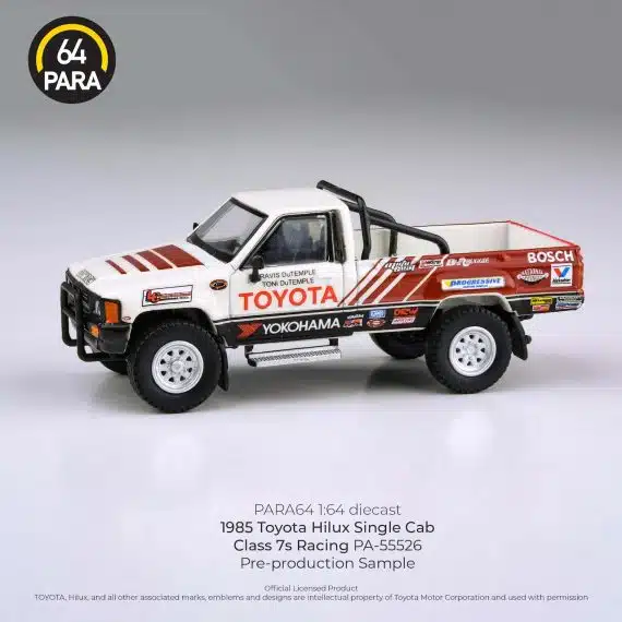 PARA64 1:64 1985 Toyota Hilux Class 7s Racing PA-55526
