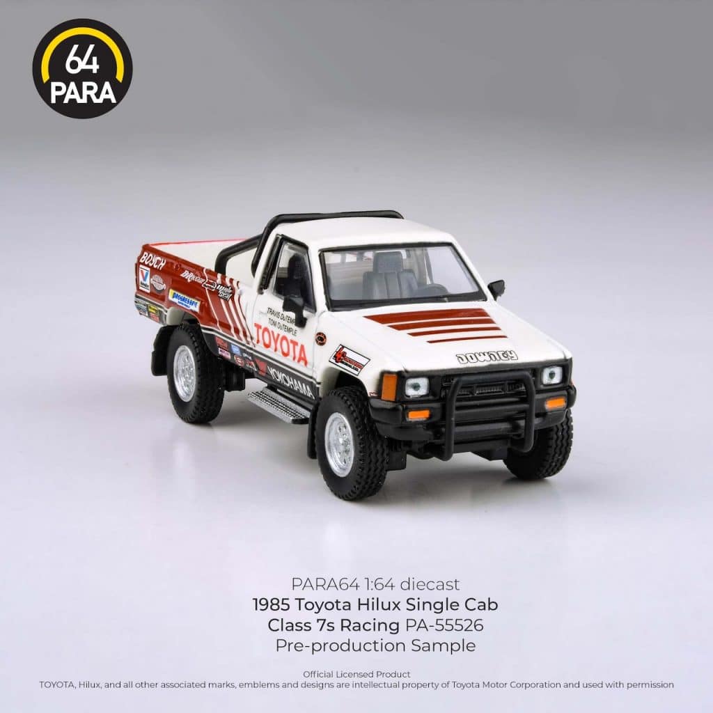 PARA64 1:64 1985 Toyota Hilux Class 7s Racing PA-55526