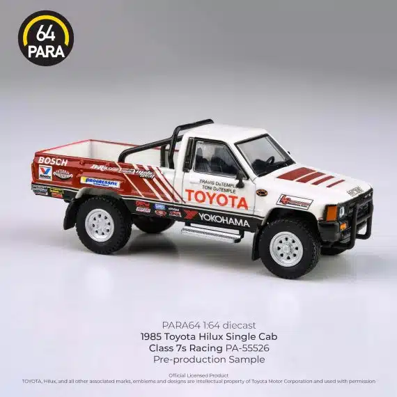 PARA64 1:64 1985 Toyota Hilux Class 7s Racing PA-55526