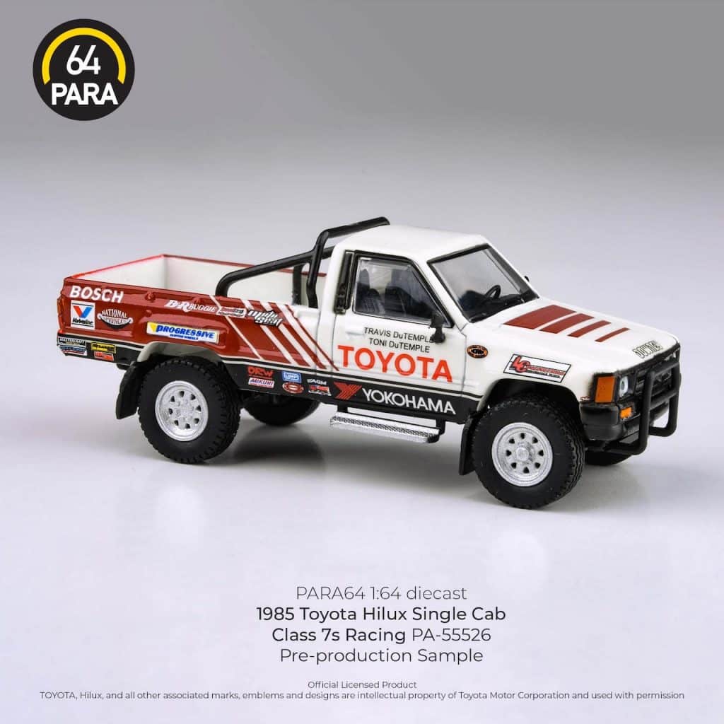 PARA64 1:64 1985 Toyota Hilux Class 7s Racing PA-55526