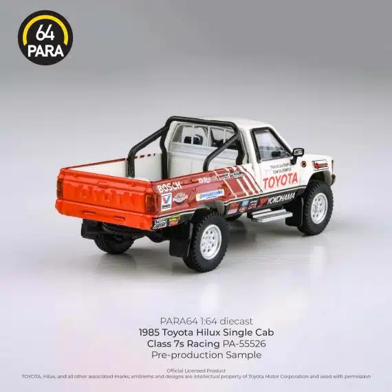 PARA64 1:64 1985 Toyota Hilux Class 7s Racing PA-55526