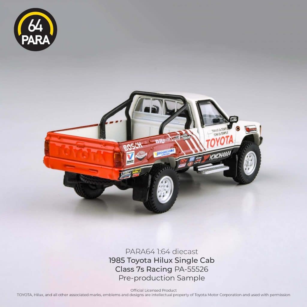 PARA64 1:64 1985 Toyota Hilux Class 7s Racing PA-55526