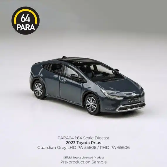PARA64 1:64 2023 Toyota Prius Guardian Grey PA-65606