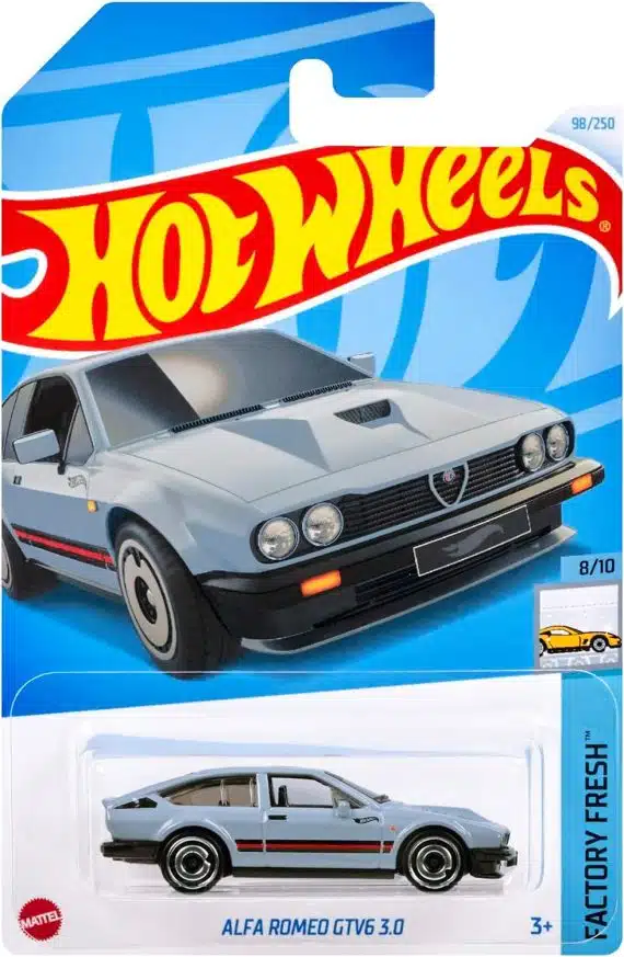 Hot Wheels Basic Car No.98 Alfa Romeo GTV6 3.0 HXP95