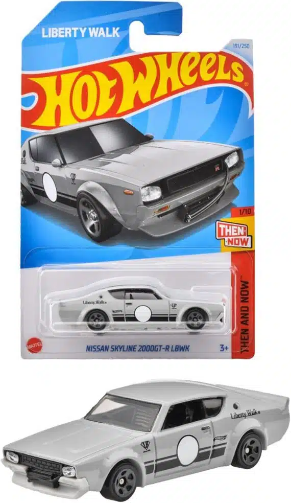 Hot Wheels Basic Car No.191 Nissan Skyline 2000GT-R LBWK HXR13