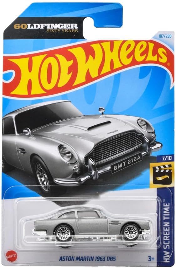Hot Wheels Basic Car No.156 Aston Martin 1963 DB5 HXP96