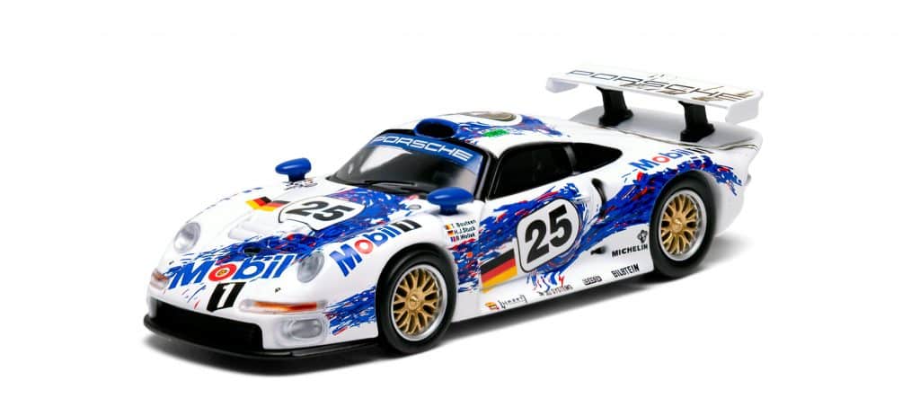 Sparky x Tiny 1/64 Porsche 911 GT1 2-car set 24h Le Mans 1996