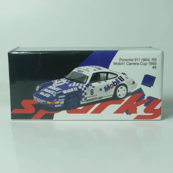 Sparky x Tiny 1/64 Porsche 911 964 Rs Mobil1 Carrera Cup 1993 #8 (Tiny Exclusive) YO64011