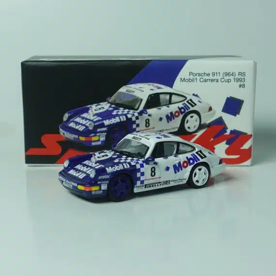 Sparky x Tiny 1/64 Porsche 911 964 Rs Mobil1 Carrera Cup 1993 #8 (Tiny Exclusive) YO64011