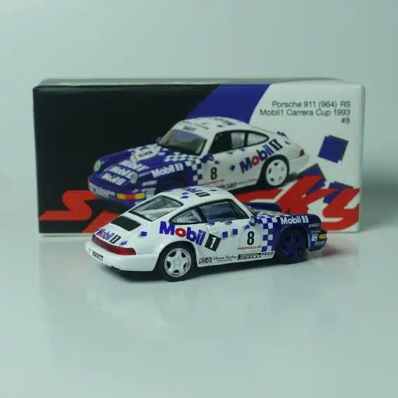 Sparky x Tiny 1/64 Porsche 911 964 Rs Mobil1 Carrera Cup 1993 #8 (Tiny Exclusive) YO64011