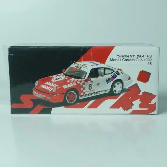 Sparky x Tiny 1/64 Porsche 911 964 Rs Mobil1 Carrera Cup 1992 #8 (Tiny Exclusive) YO64012